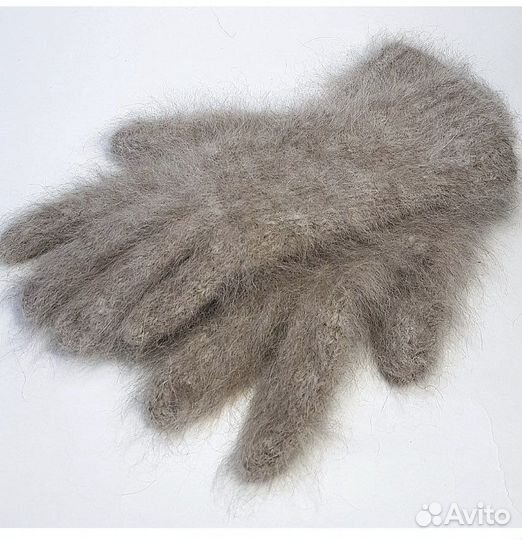 Перчатки из собачьего подпушка