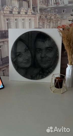 Картины нитью на заказ