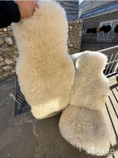 Меховые накидки на сиденья авто