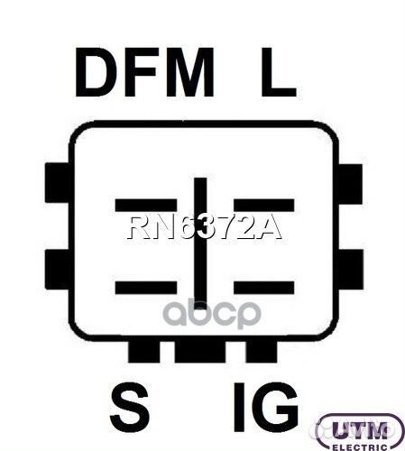 Регулятор генератора RN6372A Utm