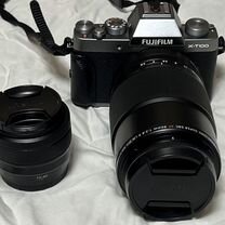 Набор Fujifilm X-T100, Fujinon XF80 и аксессуары