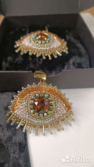 Серьги Глаза