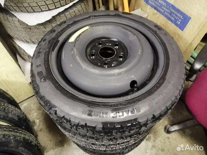 Запаска 135 80 R16 5x114.3 Honda Accord