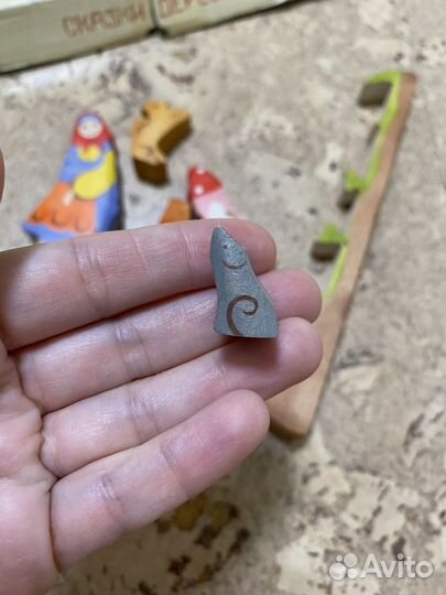 Деревянный пазл Сказки дерева Репка