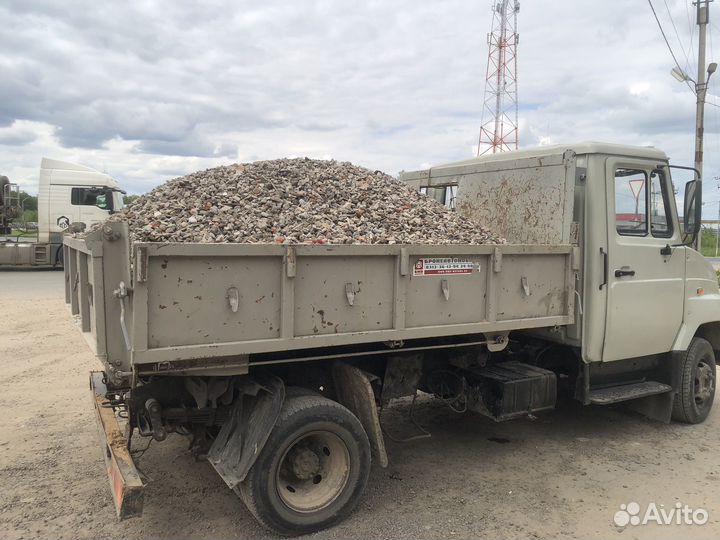 Песок щебень с доставкой от 1 куба