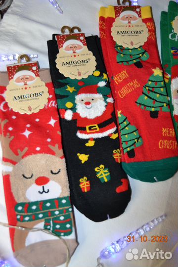 Носки новогодние /опт