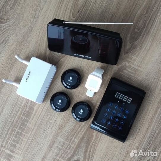 Кнопка вызова официанта, персонала беспроводная