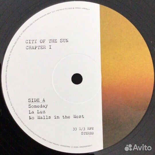 City Of The Sun / Chapters I & II (LP)