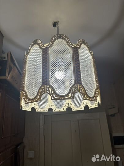 Люстра абажур СССР