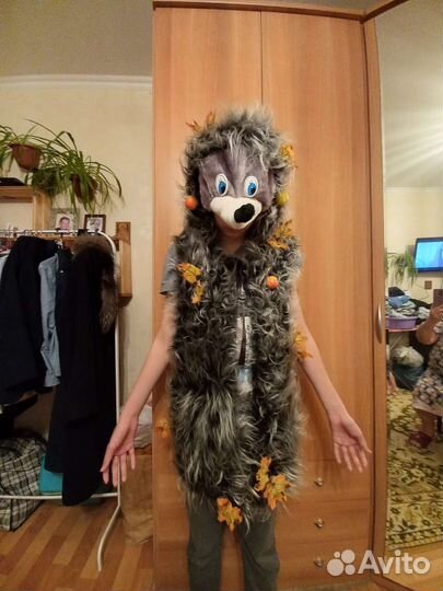 Новогодний костюм ежика