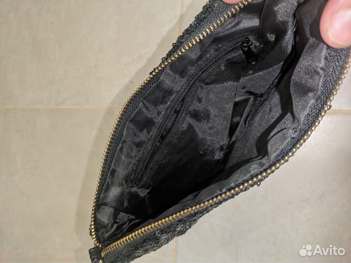 Клатч черный