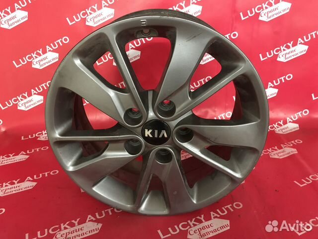 Диск колёсный R16 Киа Оптима 4 16-18 серый