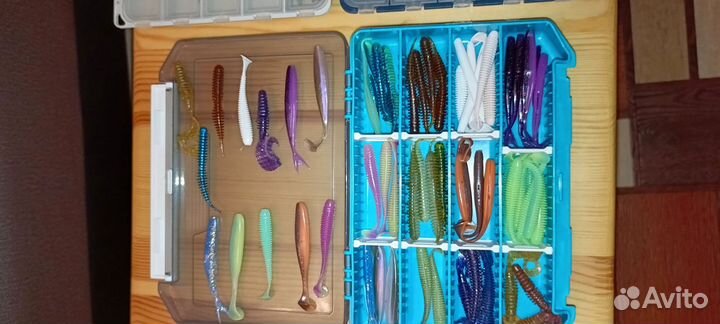Воблеры и силиконовые приманки