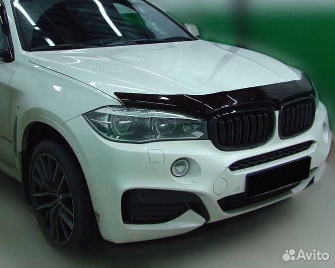Дефлектор капота BMW X6 (2014-2020)