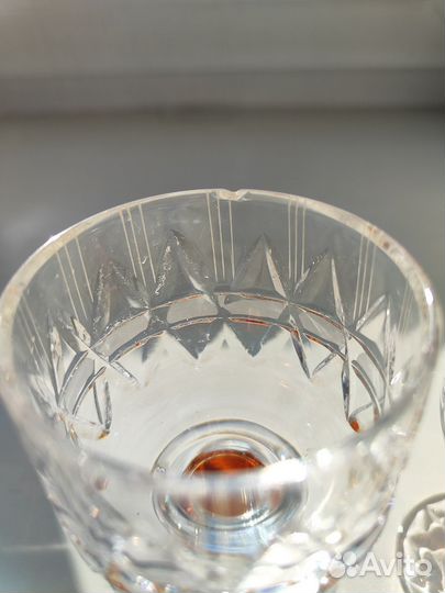 Хрустальные фужеры коллекционные