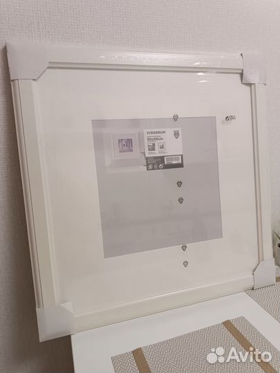 Рамка для фотографий картин Икеа (IKEA) белая