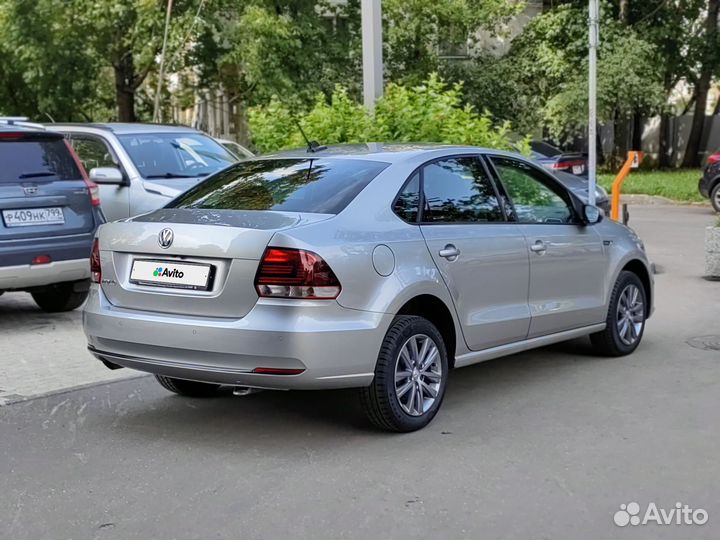 Volkswagen Polo 1.6 AT, 2019, 50 700 км