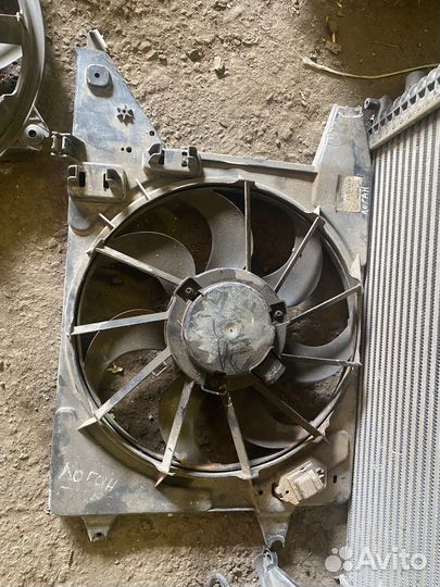 Вентилятор охлаждения renault logan