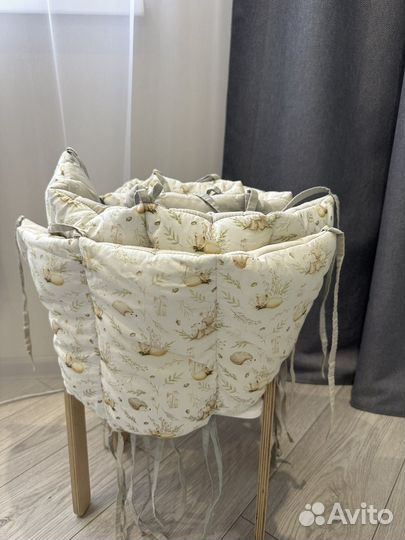 Мягкие бортики на 3 стороны