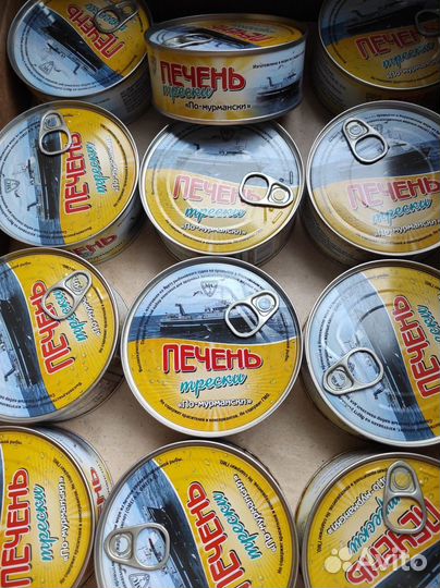 Печень трески по мурмански