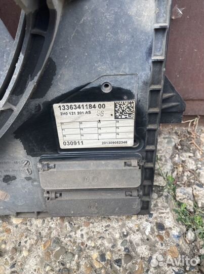 Вентилятор охлаждения радиатора Volkswagen Amarok