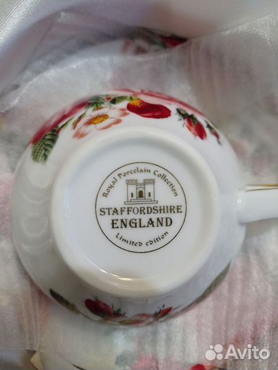 Чайный сервиз на 6 персон staffordshire england