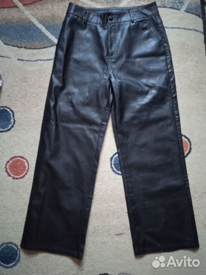 Брюки экокожа Cemeilla (размер 30)