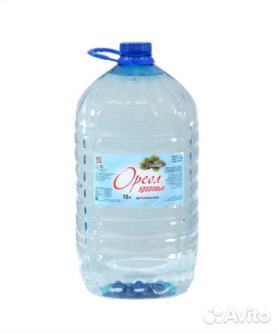 Вода питьевая 10 л