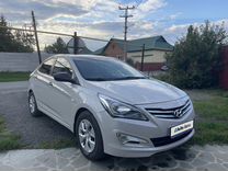 Hyundai Solaris 1.4 MT, 2015, 106 800 км, с пробегом, цена 1 100 000 руб.