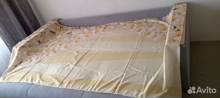 Фото шторы и скатерть