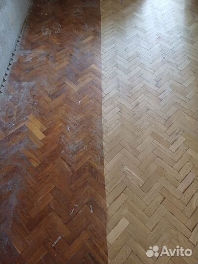 Циклевка паркета и покрытие лаком