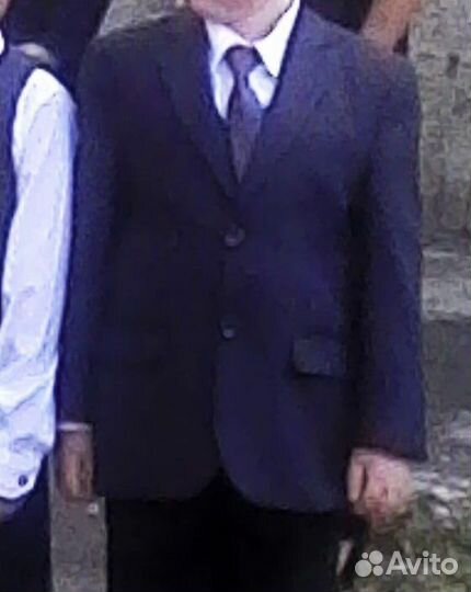 Пиджак на мальчика 146