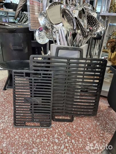 Чугунная решетка гриль
