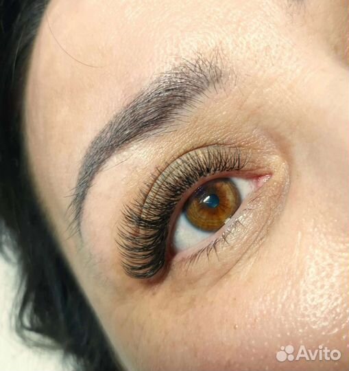 Наращивание ресниц на дому