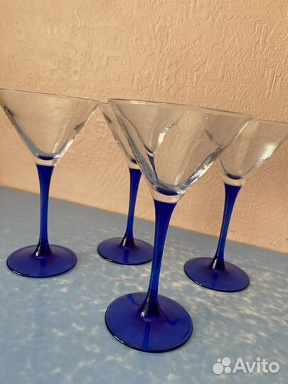 Фужер бокал для мартини luminarc 4 штуки