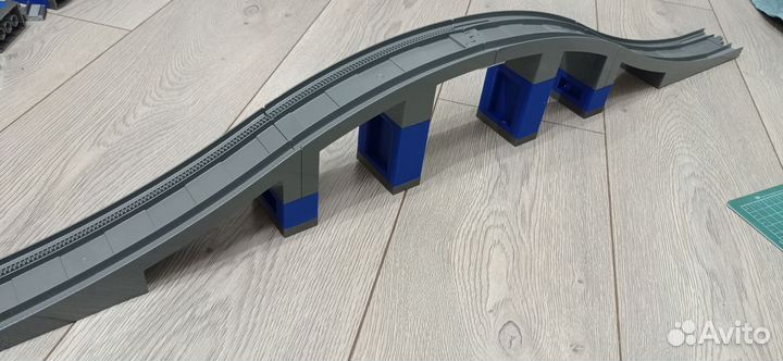 Lego duplo паровоз железная дорога детали моста