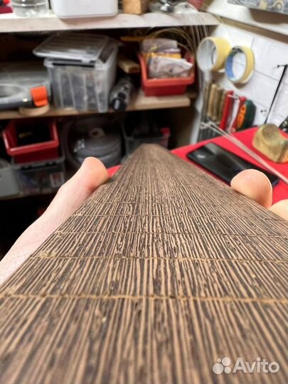 Ремонт замена шлифовка ладов накладки. Опыт