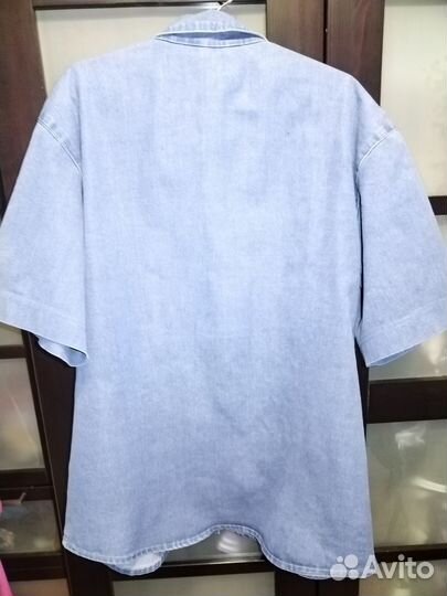 Рубашка джинсовая