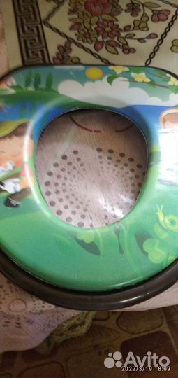 Сидушка на унитаз детская новая