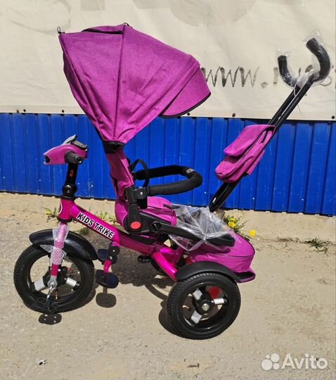 Велосипед трёхколёсный Kids Trike трансформер