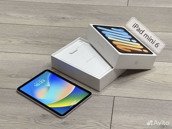 Apple iPad mini 6-ого поколения 64gb Starlight