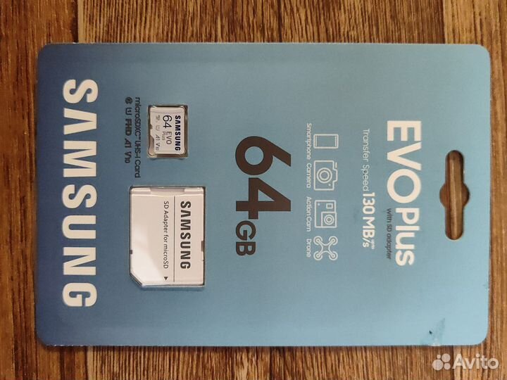 Samsung EVO Plus 64Gb