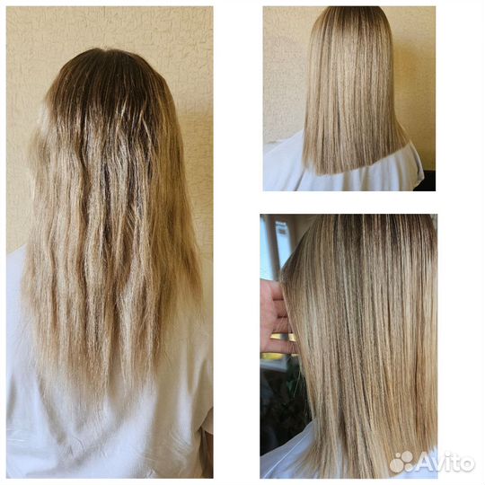 Ботокс, кератиновое выпрямление волос