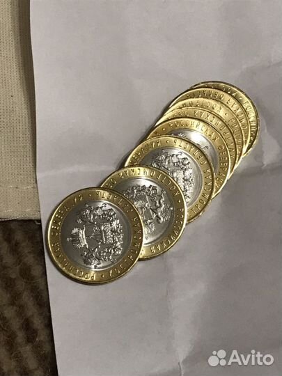 Монеты юбилейные, биметалл, гвс, 25