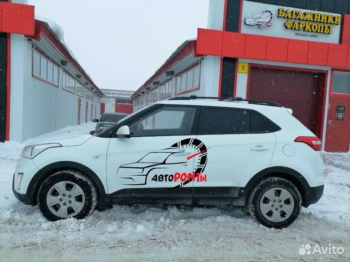 Багажник на крышу Hyundai Creta turtle shark