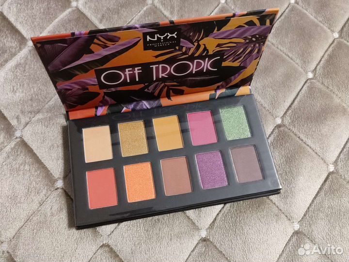 Палетки теней Nyx, Urban Decay, Yves Saint Laurent