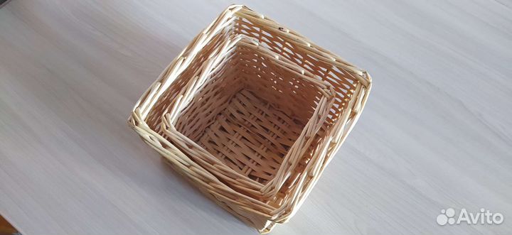 IKEA плетеная для хранения