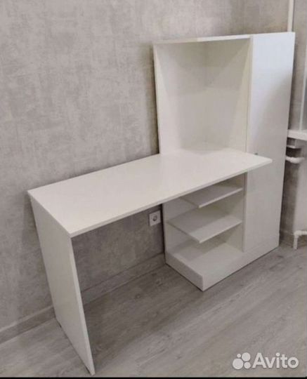 Компьютерный стол Квартет 6 белый