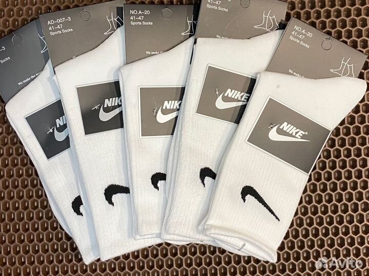 Носки nike высокие 5 пар