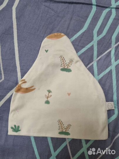 Пеленка кокон новая и шапочка